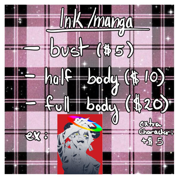 Ink/manga prices